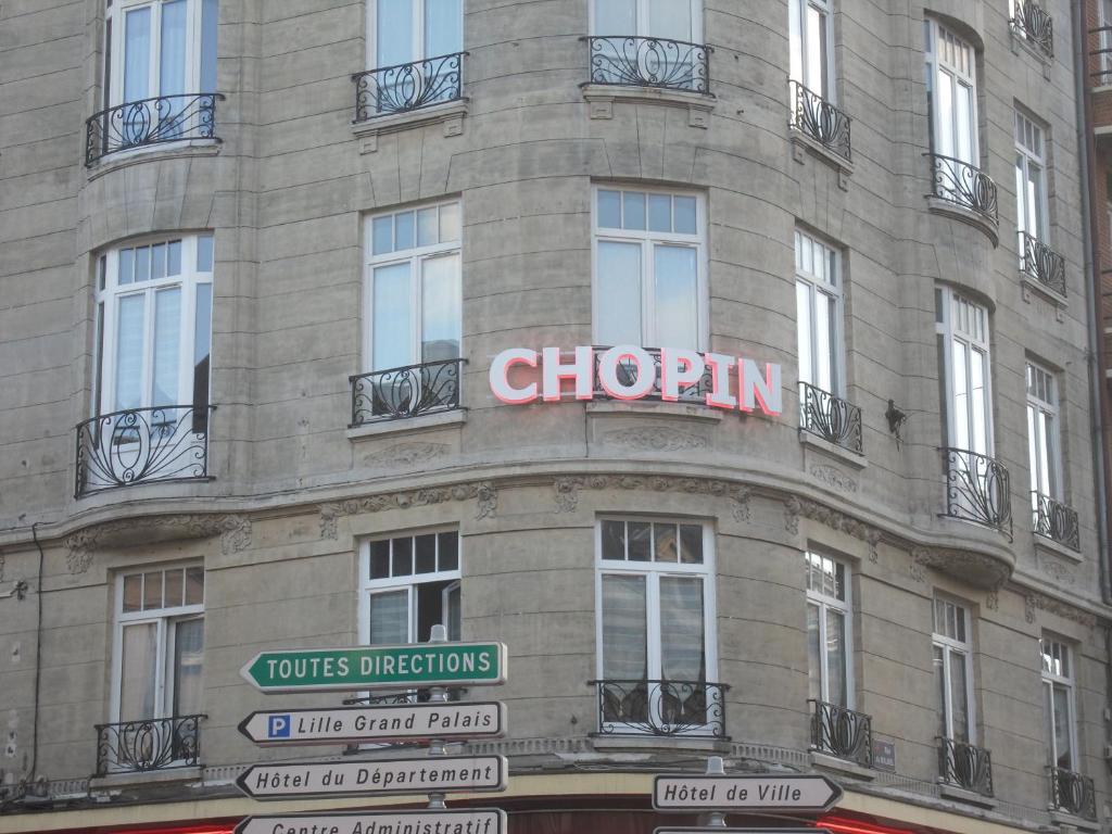 Hotel Chopin Lille Exterior foto